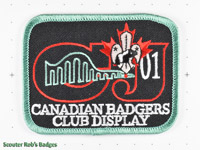 Click to enlarge CJ'01 Canadian Badgers Club Display